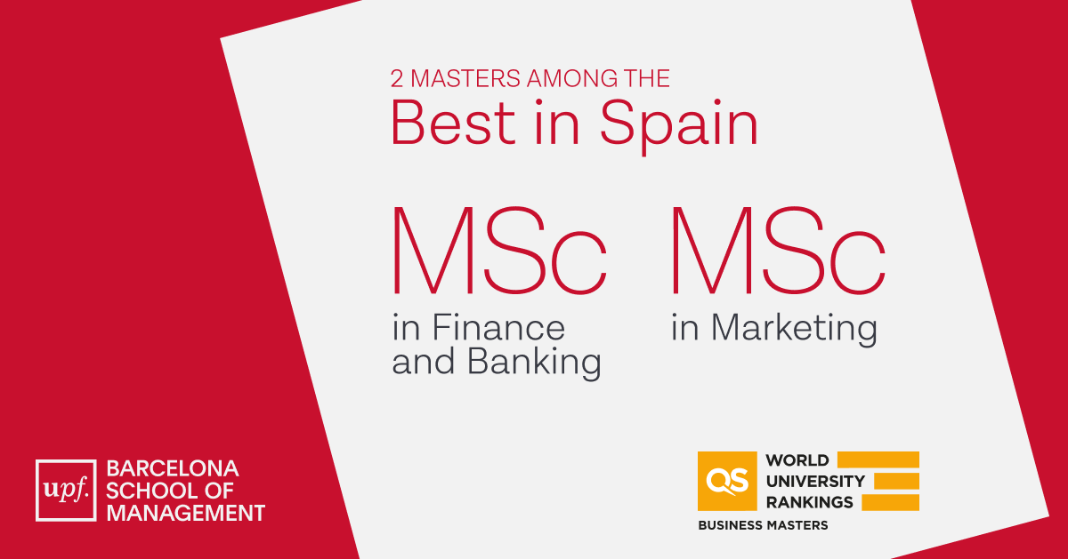 Dos másteres de la UPF Barcelona School of Management se posicionan ...